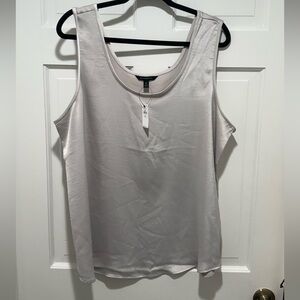New Banana Republic Elegant Satin Sleeveless Top